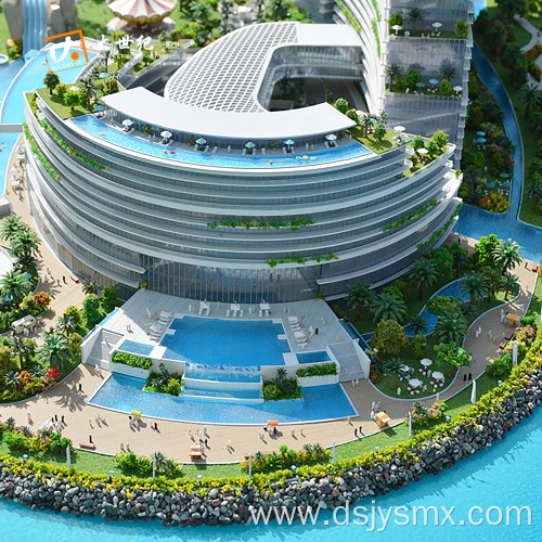 Architect model building 3d famous buildings maker